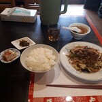 Ajinomisenishiki - キャベツ味噌炒め定食