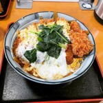 とんかつがってん - 厚切りロースかつ丼　¥856-