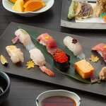日本料理 ぎん - 握り寿司膳