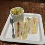 再会 - モーニングセット(ミックスサンド)♪