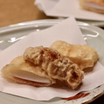 花いち - あおりいかと干しいも天ぷら