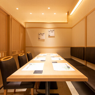 [Counter & Private Room] An elegant Japanese space where you can spend a blissful moment...