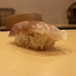 鮨駒 - 石鯛昆布〆