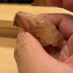 鮨駒 - 石鯛昆布〆