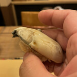 鮨駒 - 宮城の牡蠣出汁漬