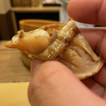 鮨駒 - 炙りホッキ貝