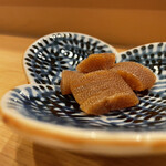 鮨駒 - かずのこ味噌漬