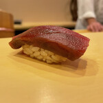 鮨駒 - 鮪の赤身漬