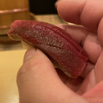 鮨駒 - 鮪の赤身漬