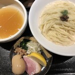 鴨出汁中華蕎麦 麺屋yoshiki - 鴨出汁手揉み塩つけ麺