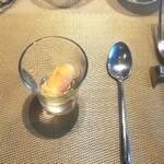 La Brianza - アメーラトマトのソルベ。定番おいしいお口直し