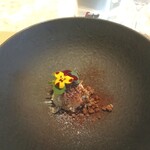 La Brianza - ディカフェのコーヒーと。美しいティラミスおいしかった～＼(^-^)／