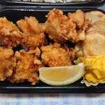 和食さと - 若鶏のから揚げ弁当(399円+税)