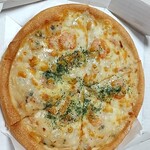 Piza Ten Fo - シーフードグラタンピザ（Mサイズ、レギュラークラフト）