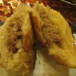 金噢爾達飲食 - 特烤包子・割ったところ