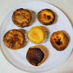 ナタ・デ・クリスチアノ - エンパーダ・デ・フランゴ、パステル・デ・ナタ、ケイジャーダ・デ・シントラ、パポーシュ・デ・アンジョ