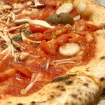 Pizzeria Alto Palazzo - ピッツァ:マリナーラフンギ(¥1,250)