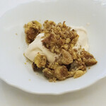 ペレグリーノ - フィナーレ　出来立て　練りたて　濃縮ミルクのジェラート　"ジェラート　フィオーレ　ディ　ラテ"　秋の特選の組み合わせで