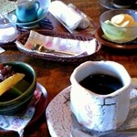 和蔵珈琲店 - デザートと八ヶ岳ブレンド