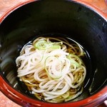 大自然の里 吾妻庵 - そうめん「あっぷ図」