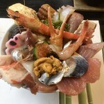 割烹　秀月 - 海鮮丼(上)
