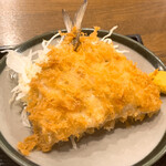 巣鴨ときわ食堂 - 【2021年01月】朝限定の定食「あじフライとさば塩焼定食＠500円」、あじフライ。