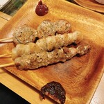 Yakitori Mozu - しそ巻、ぼんじり、せせり