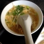 長来軒 - 玉子スープ