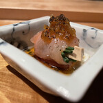 焼き鳥 とりら - 白肝ササミ巻