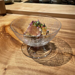 焼き鳥 とりら - 胸たたきポン酢ジュレ