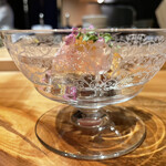 焼き鳥 とりら - 胸たたきポン酢ジュレ