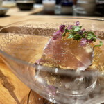 焼き鳥 とりら - 胸たたきポン酢ジュレ