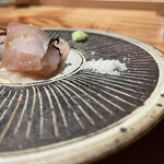 焼き鳥 とりら - ササミ昆布〆