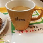 Mister Donut - カフェオレ(ドリンクBセット)￥234