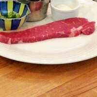 ステーキハウス欅 - 焼く前の姿