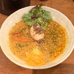 SPICY CURRY 魯珈 - 2種(渡り蟹のココナッツカレー、ジンジャーカルダモンキーマ)