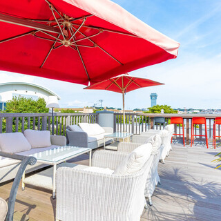 人気テラス席はペットもご同伴いただけます