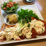 マルホカフェ - 特製おこわランチセット