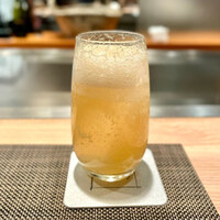 京風鉄板 はせ川 - にごり梅酒　ソーダ割り