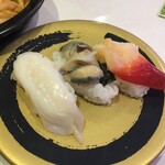 はま寿司 - 貝三種盛り