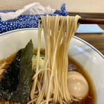 らぁ麺 麦一粒 - 味玉醤油らぁ麺@900円(税込)