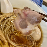 らぁ麺 麦一粒 - 味玉醤油らぁ麺@900円(税込)