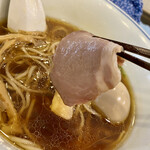 らぁ麺 麦一粒 - 味玉醤油らぁ麺@900円(税込)