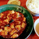 中華 こまめや - 四川麻婆豆腐ランチセット