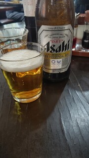 Ranran - 瓶ビール　500円税込　生ビールはモルツ　450円