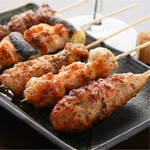 ■Assortment of charcoal Grilled skewer from the sea and the earth■ 980 yen (excluding tax)