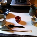 奈良町豆腐庵 こんどう - 豆乳　大豆含ませ　おぼろ豆腐