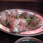 Kuki Horumon Oideya - 大盛り豚カルビ、これで大盛りはないですよね