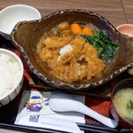 Ootoya - 2020年9月　チキンかあさん煮定食【税込み890円ご飯大盛りは無料】