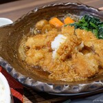 大戸屋 - 2020年9月　チキンかあさん煮定食。ぐつぐつ、熱々です！